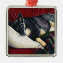 Downward Facing Dog Ornament