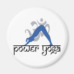 Downward Facing Dog Power Yoga Magnet