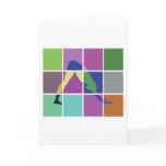 Downward Facing Dog Yoga Card