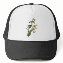 Downy Woodpecker - John Audubon Trucker Hats