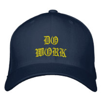 DOWORK embroidered hats by restoredwear DOWORK embroidered hats