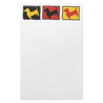 Doxie-3-BOX Customized Stationery