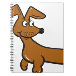 Doxie Dachshund Spiral Notebook