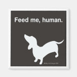 Doxie Feed Me Magnet black