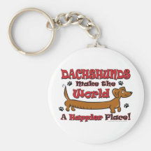 DOXIE-HAPPY KEY CHAINS
