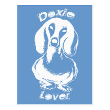 Doxie Lover Post Card