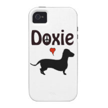 doxie luv iPhone 4 case