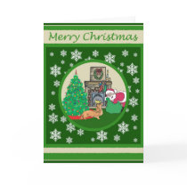 Doxie Old Fashioned Christmas cards by freespiritdesigns Doxie Old Fashioned Christmas cards