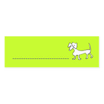 DOXIE PLACECARD business cards