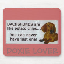 doxie_potato_chips, DOXIE LOVER mousepads by Jenny32060 doxie_potato_chips, DOXIE LOVER mousepads