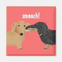 Doxie Smooch Magnets