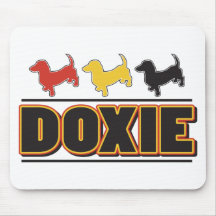 DOXIE-Word-COLOR Mouse Pads