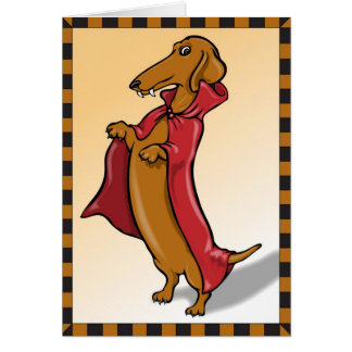 Weiner Dog Cards, Weiner Dog Card Templates, Postage, Invitations ...