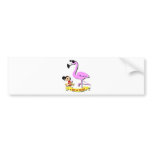 DoYouMango - Flamingo! Bumper Sticker