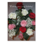 Dozen Roses Birthday Card cards