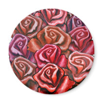 Dozen Roses magnets by FunGraphix Dozen Roses magnets