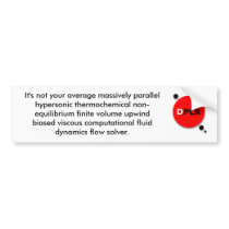 DPLR: More than just an acronym? bumper stickers