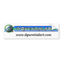 Dquential Art bumper sitcker bumper stickers by derik451186 Dquential Art bumper sitcker bumper stickers