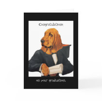 DR069 Bloodhound (Chien De Saint Hubert) grad card