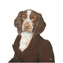 DR101 Springer Spaniel photo sculpture photo sculptures