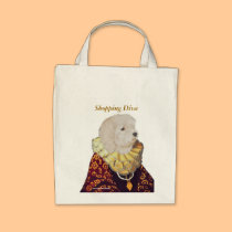DR172 Bichon Frise', Shopping Diva bag bags