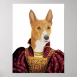 DR208 Basenji poster posters