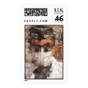 Dr Abe 3D postage