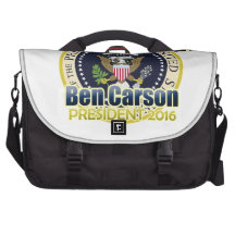 Dr. Ben Carson for President Laptop Bag