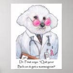 Dr. Bizou Frise on Mammograms Poster posters