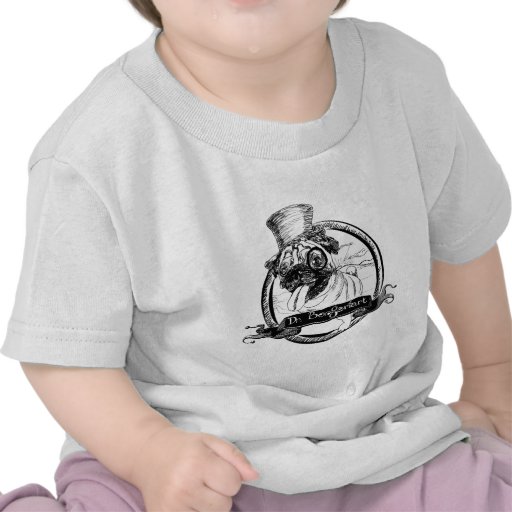 Dr. Boogerfart - The Wisest Pug of the Land T Shirts