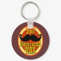 Dr. Dandy's Moustache Wax keychains