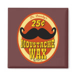 Dr. Dandy's Moustache Wax magnets