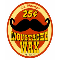 Dr. Dandy's Moustache Wax t-shirts by pounddesigns Dr. Dandy's Moustache Wax t-shirts