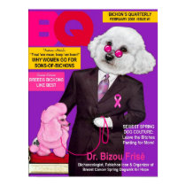 Dr. Frise on BQ Magazine Poster posters