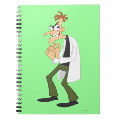 Dr. Heinz Doofenshmirtz 1 notebooks
