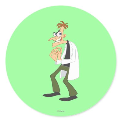 Dr. Heinz Doofenshmirtz 1 stickers