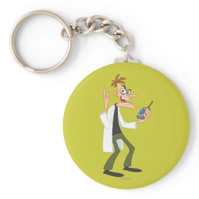Dr. Heinz Doofenshmirtz 3 keychains