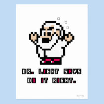 Dr. Light Says postcards