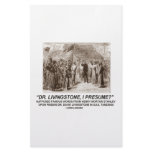 "Dr Livingstone, I Presume" Stationery Design