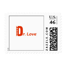 Dr. Love Logo Postage 0.41 postage
