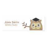 Dr. Owl Substitute Teacher Mini Business Card