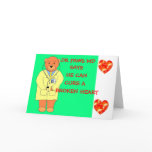 Dr Paws Poorly Bear Card .
