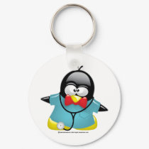 Dr Penguin keychains