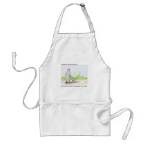 Dr. Roarshach Cartoon Gifts, Tees, & Collectibles aprons