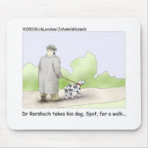 Dr. Roarshach Cartoon Gifts, Tees, & Collectibles mousepads
