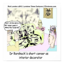 Dr Roarshach Early Jobs Funny Poster