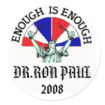 DR.RON PAUL, 2008 STICKER
