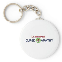 Dr. Ron Paul Cured My Apathy Keychains