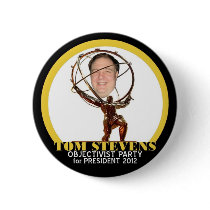 Dr, Tom Stevens for president 2012 Pins