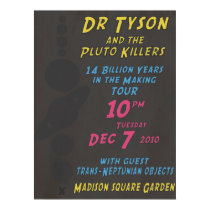 Dr Tyson and the Pluto Killers posters